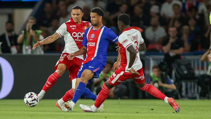 Hasil PSG Vs AS Monaco: Les Parisiens Kalah 1-2