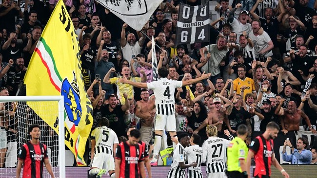 Hasil Liga Italia: Gol Injury Time, Juventus Imbang Lawan AC Milan