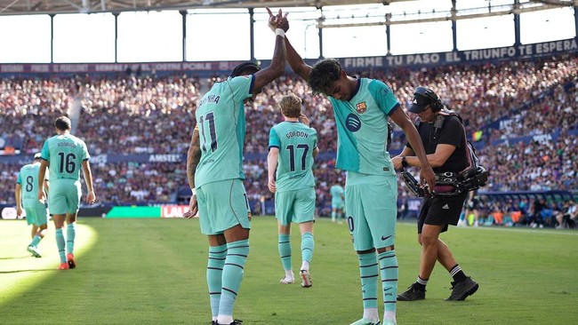 Hasil Liga Spanyol: Drama 6 Gol, Barcelona Hajar Levante
