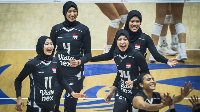 Hasil Asian Games: Timnas Voli Putri Indonesia Gebuk Nepal 3-0