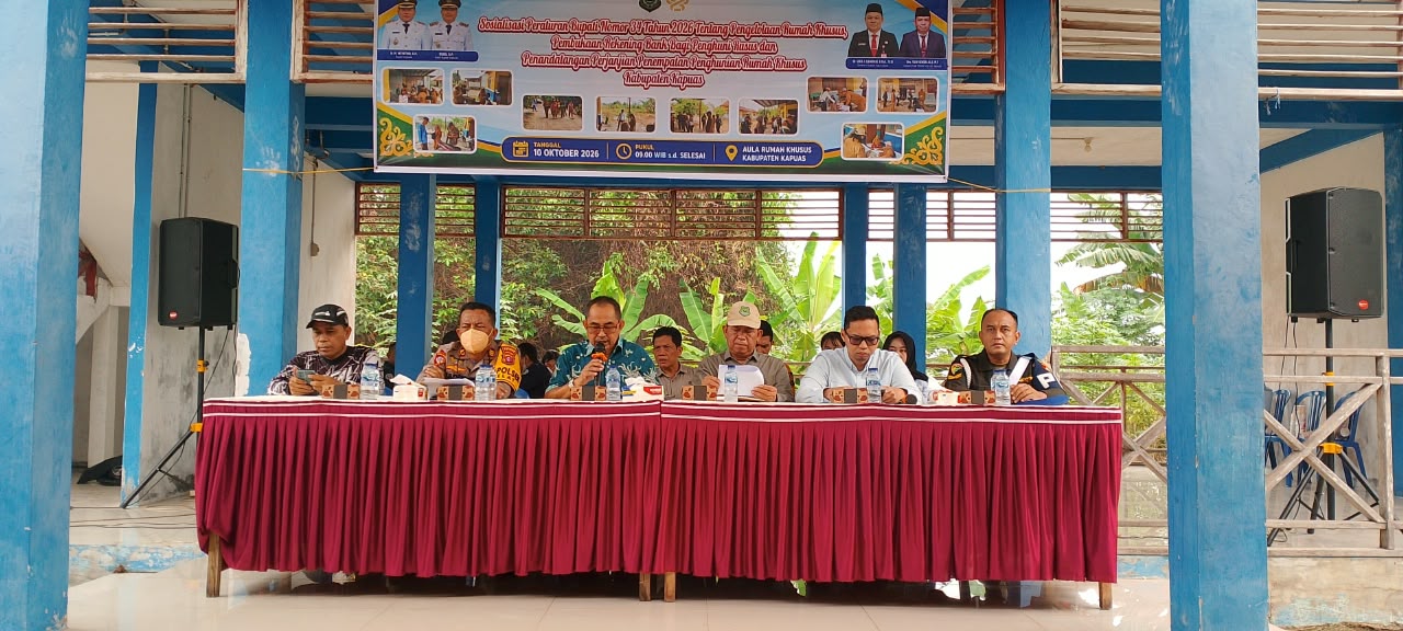 Pemkab Kapuas Sosialisasi Perbub Rusus