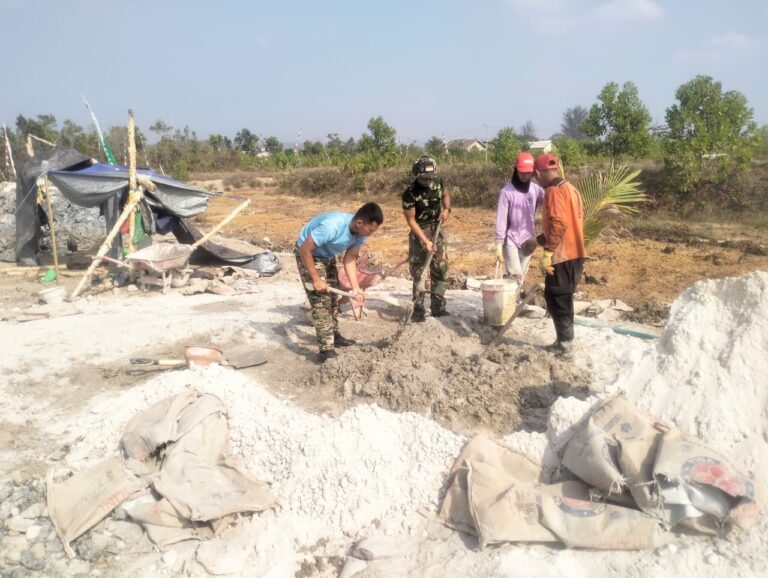 Progres Pembangunan Jalan TMMD ke-130 Imbangan Kodim 1022/Tanah Bumbu Capai 20,80