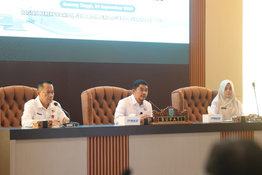 Bupati Tanah Bumbu Pimpin Rakoor Pengaturan dan Pengawasan Ketersediaan BBM Bersubsidi