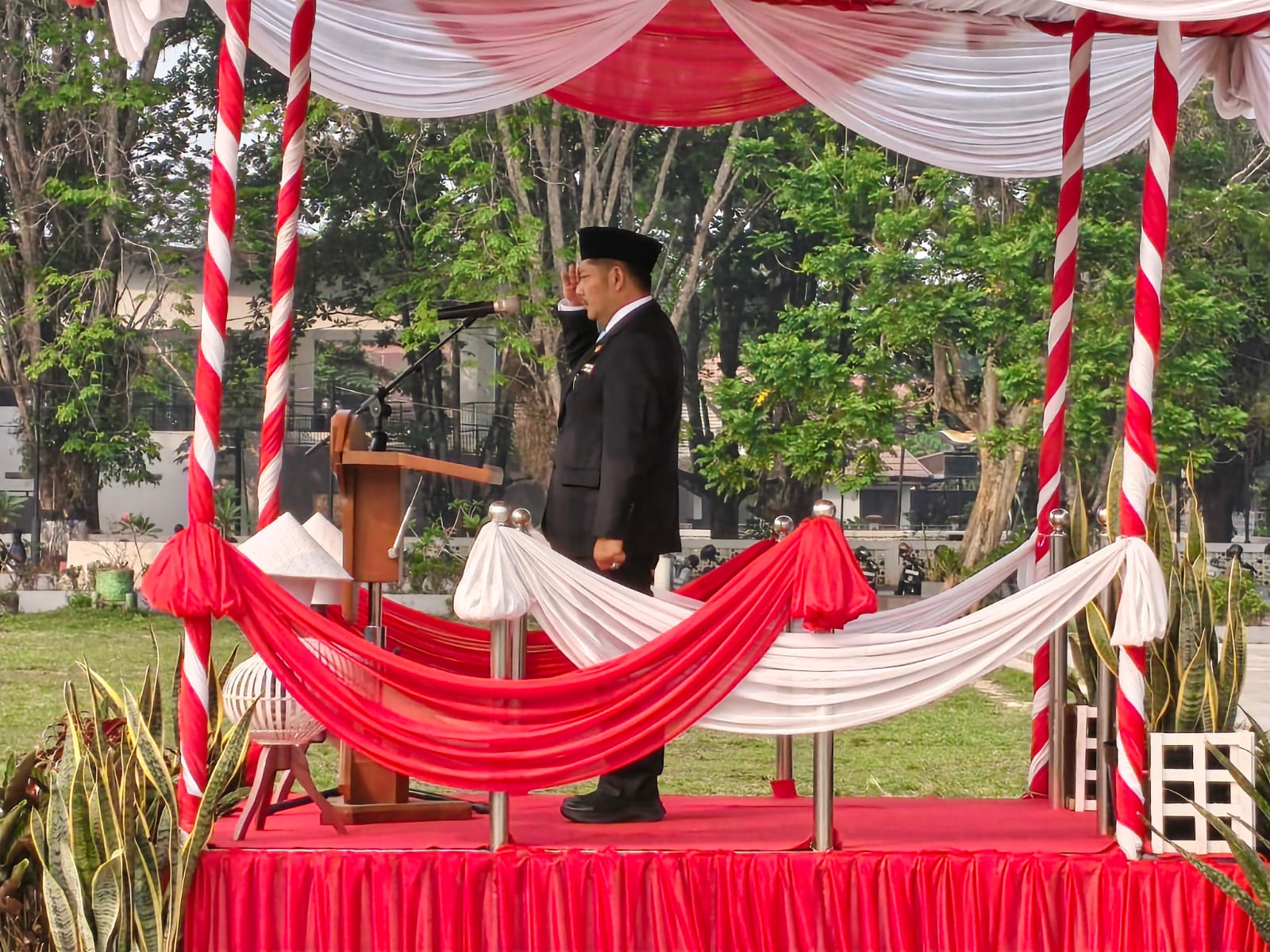 Bupati Samsul Rizal Jadi Inspektur Upacara Peringatan Hari Kesaktian Pancasila