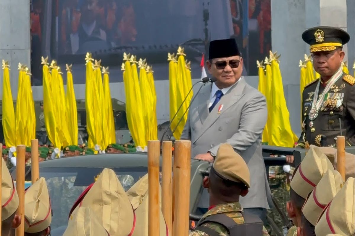 Prabowo: Sebelum Negara Memberi Anggaran, TNI Berdiri dari Rakyat Tanpa Digaji