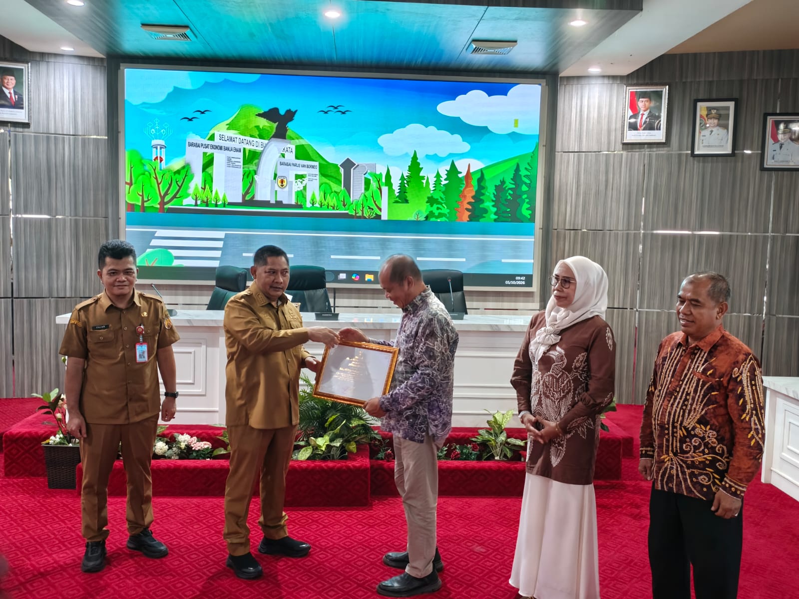 Bupati Samsul Rizal Lepas 75 PNS Purna Tugas