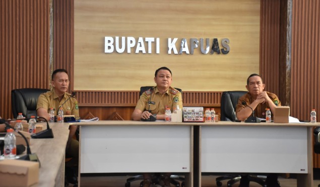 Pemkab Kapuas Bahas Hasil Verifikasi Penghuni Rumah Khusus Handel Bare