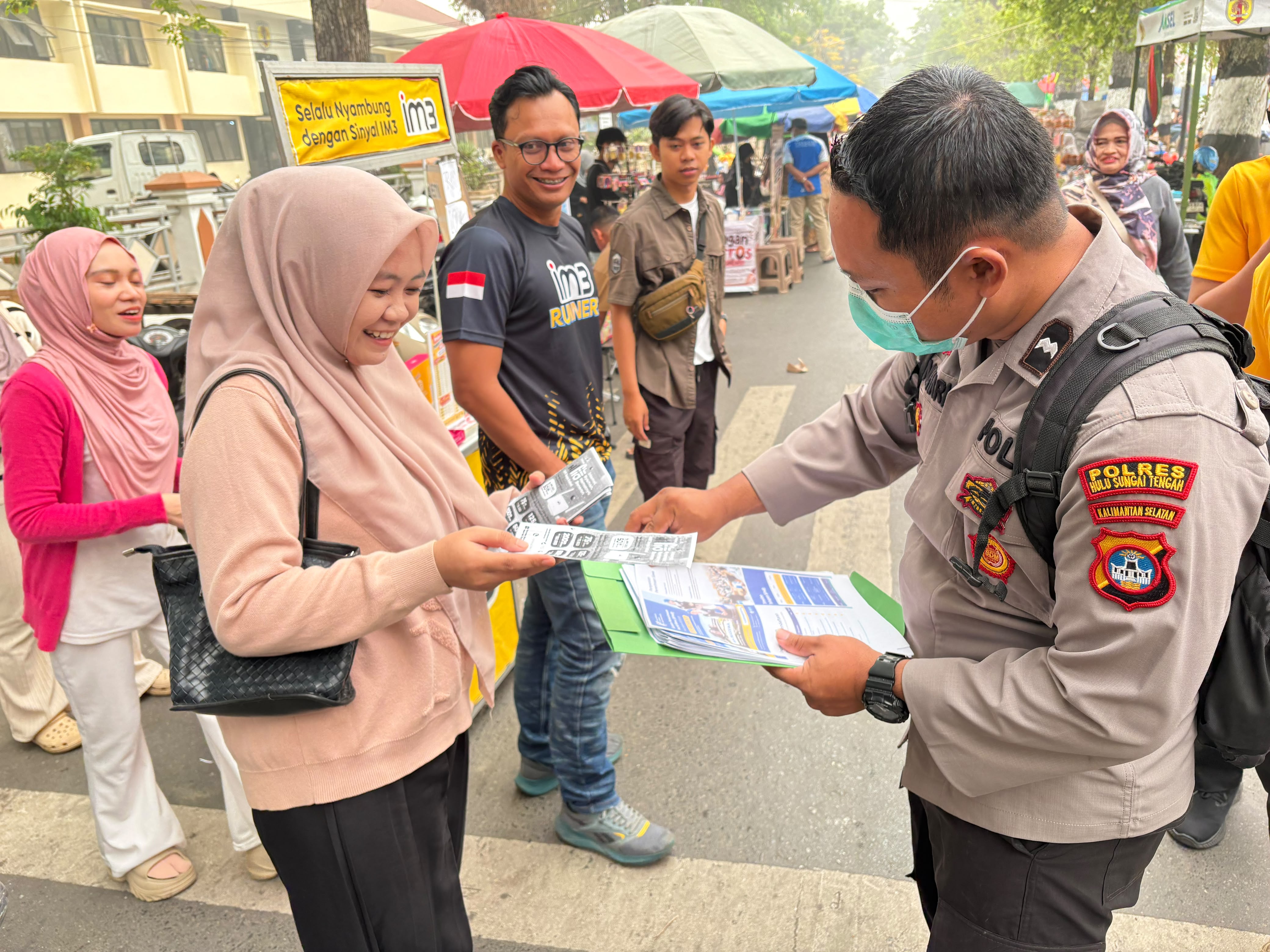 Polres HST Sosialisasikan SPMB SMA Kumala Taruna Bhayangkara Tahun Ajaran 2027/2028