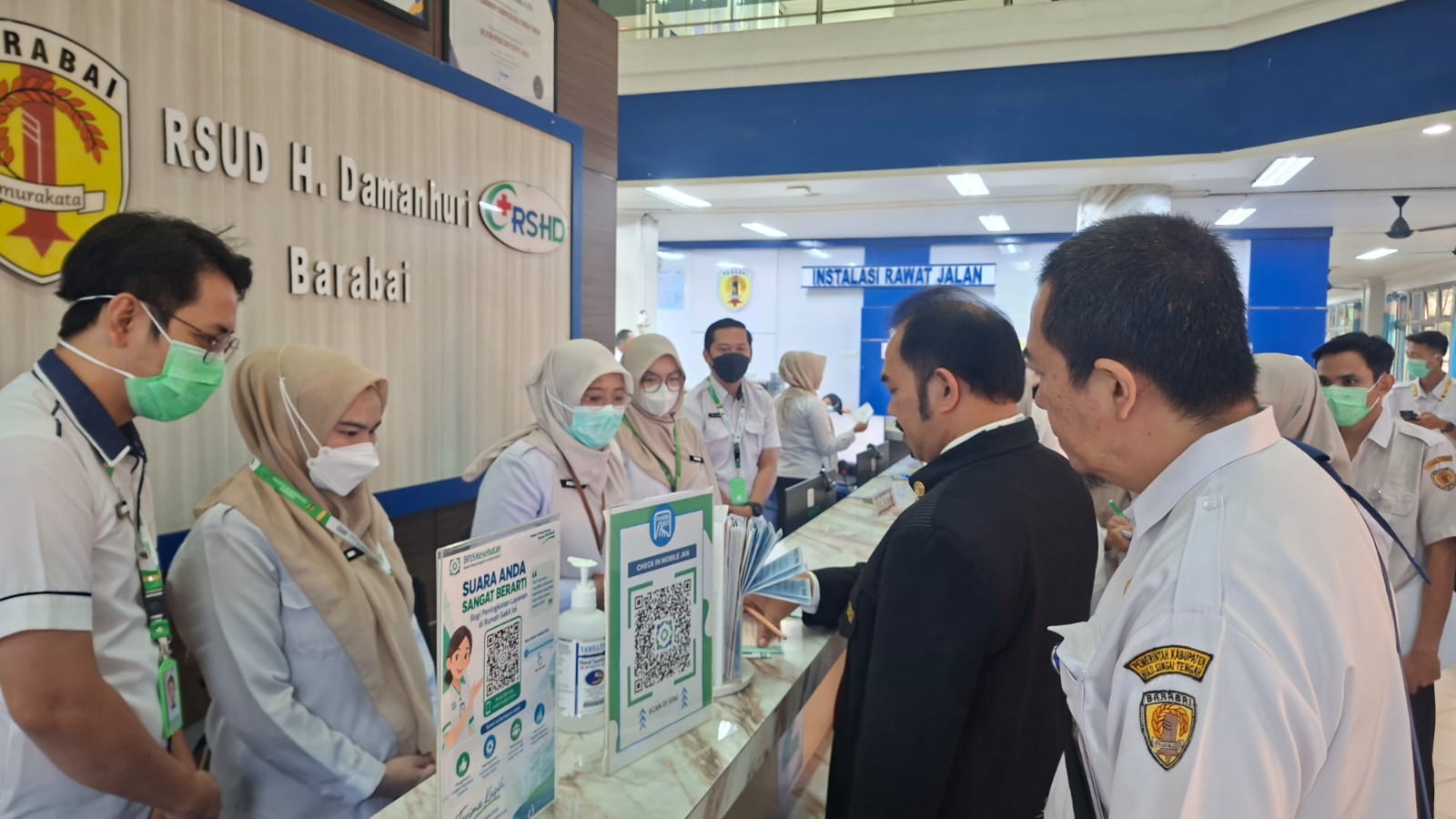 RSUD H Damanhuri Barabai Gelar Survei Akreditasi KARS