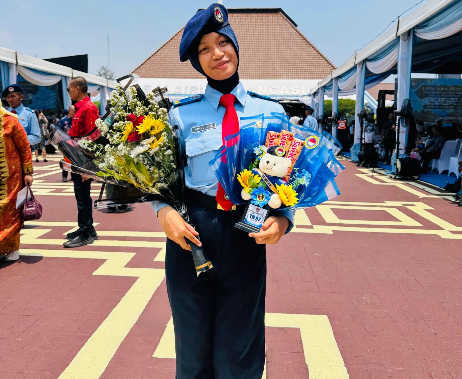 Atha Judita Lolos SMA Taruna Nusantara Angkatan TN 37