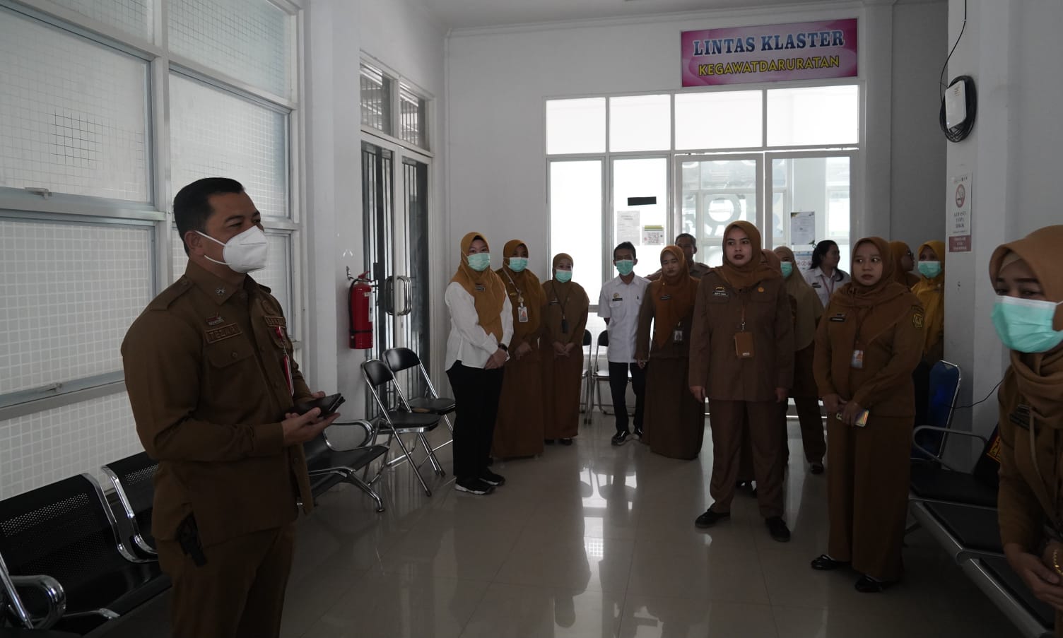 Sekdako Banjarmasin Sidak Dua Puskesmas, Soroti Kedisiplinan