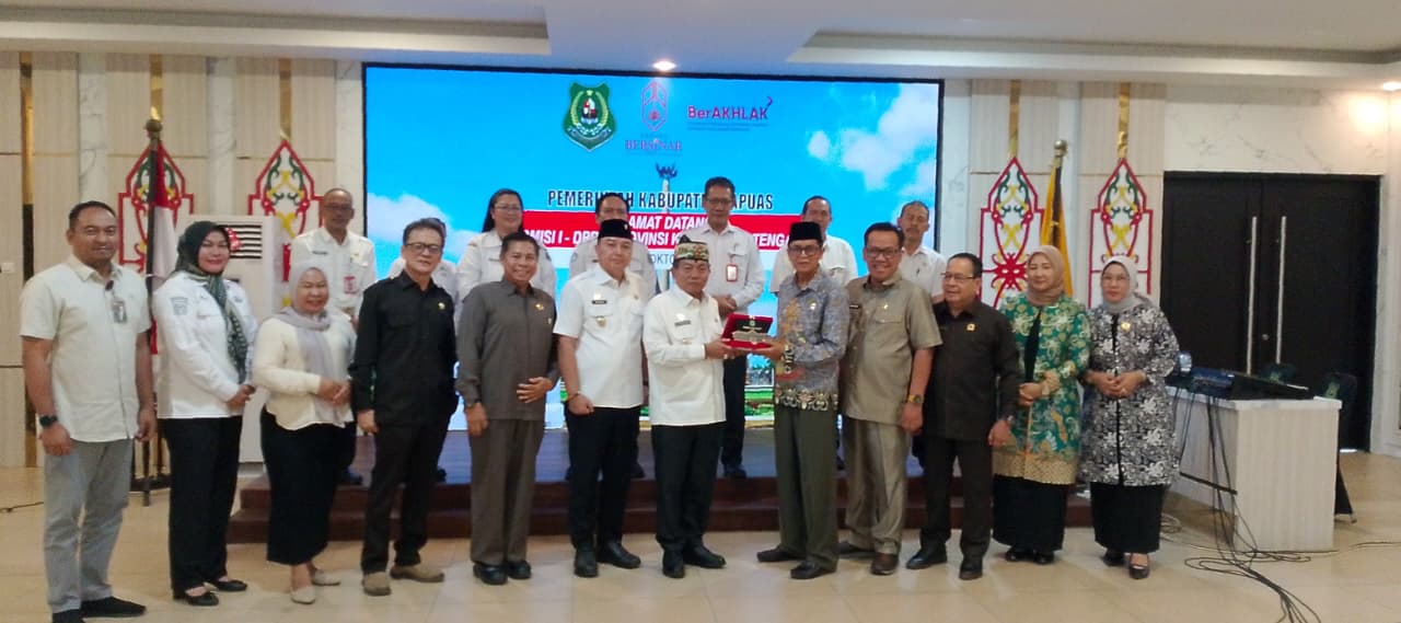 Terima Kunjungan Komisi I DPRD Kalteng, Bupati Kapuas Minta Dukungan Anggaran Provinsi Lebih Proporsional