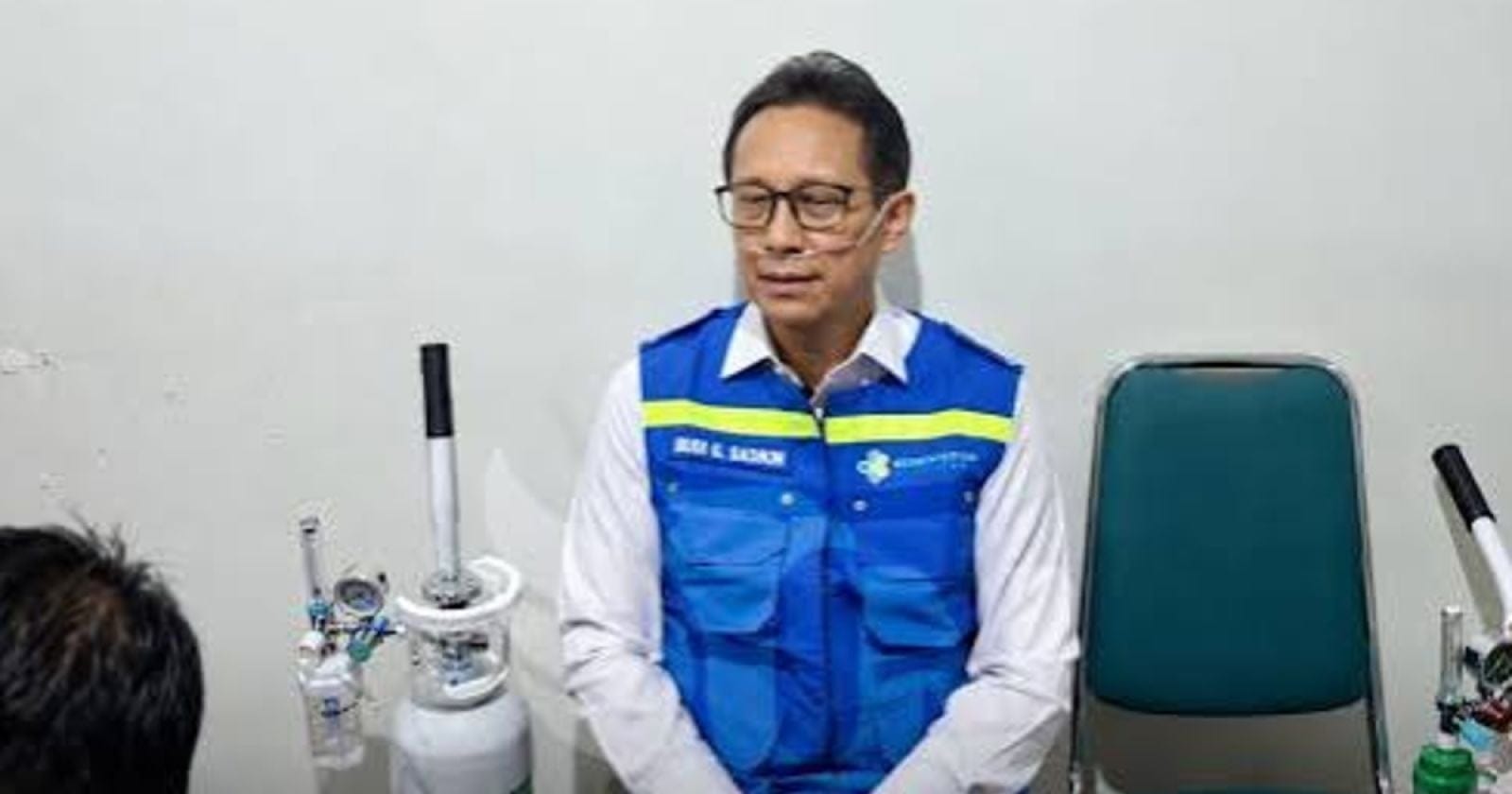 Menkes Viral Pakai Tabung Oksigen: Saya Tidak Merasa Sesak saat Itu