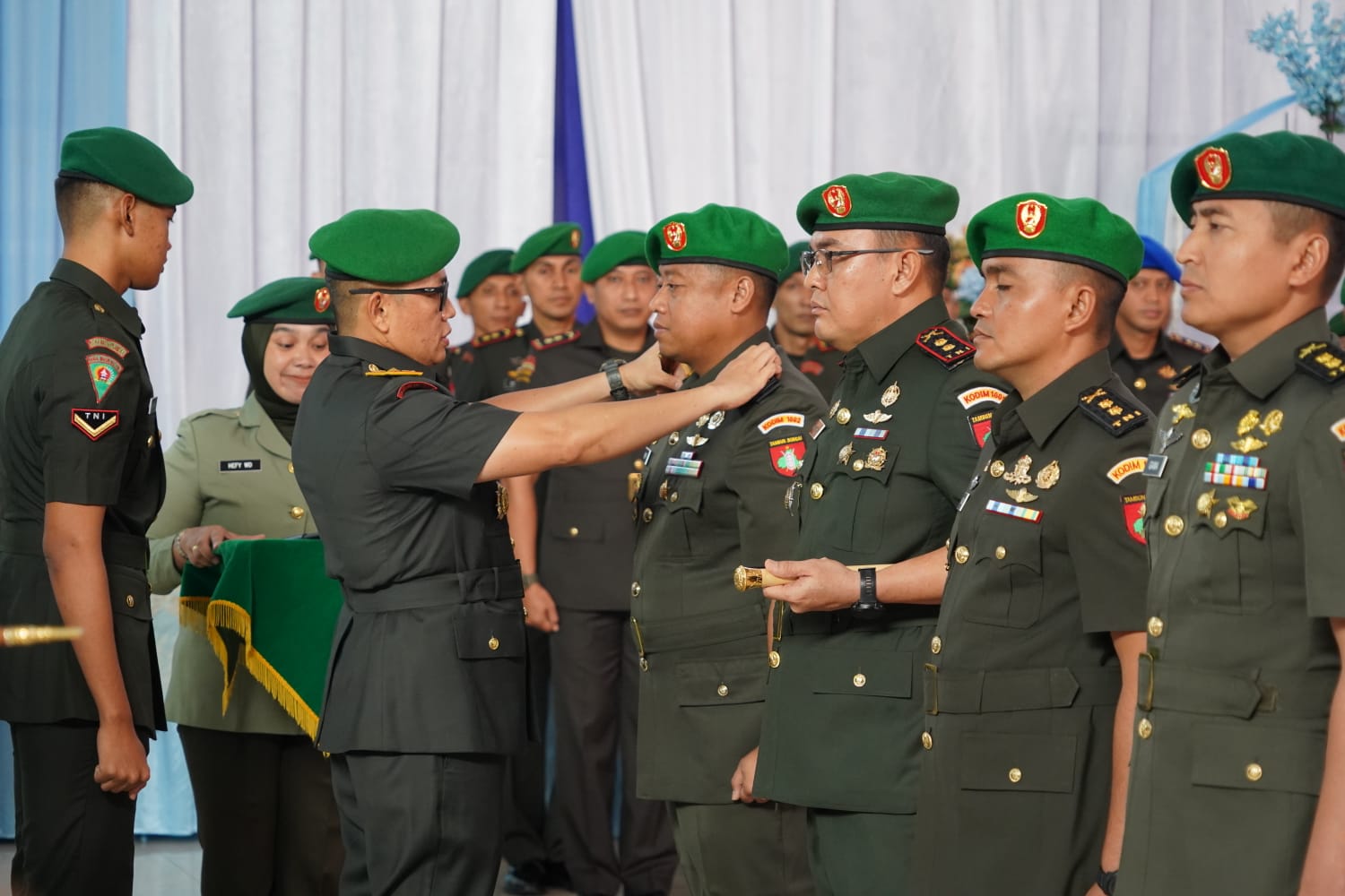 Perri Pujarama Resmi Jabat Dandim 1002/Hulu Sungai Tengah