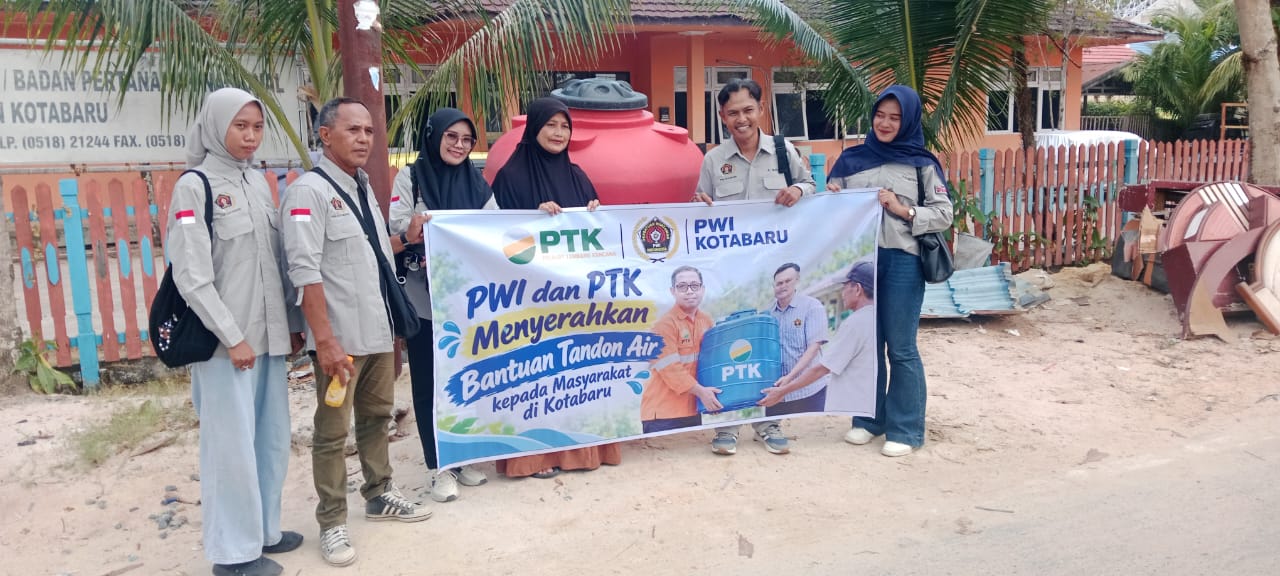 Bantuan Tandon Air untuk Warga di Empat Kecamatan
