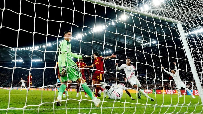 AS Roma vs Real Madrid: Los Blancos Menang Dramatis 4-3