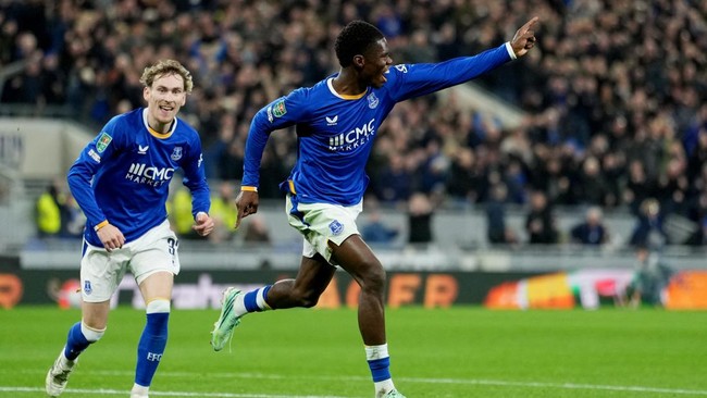 Hasil Carabao Cup: Everton Hajar Newcastle dan Lolos ke Perempat Final
