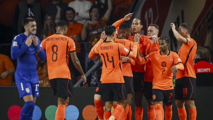 Belanda Vs Serbia: Gol Zirkzee Pastikan Kemenangan De Oranje 2-1