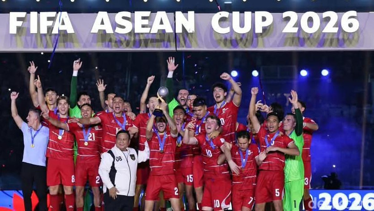 Indonesia Juara FIFA ASEAN Cup, Prabowo Bakal Kasih Bonus