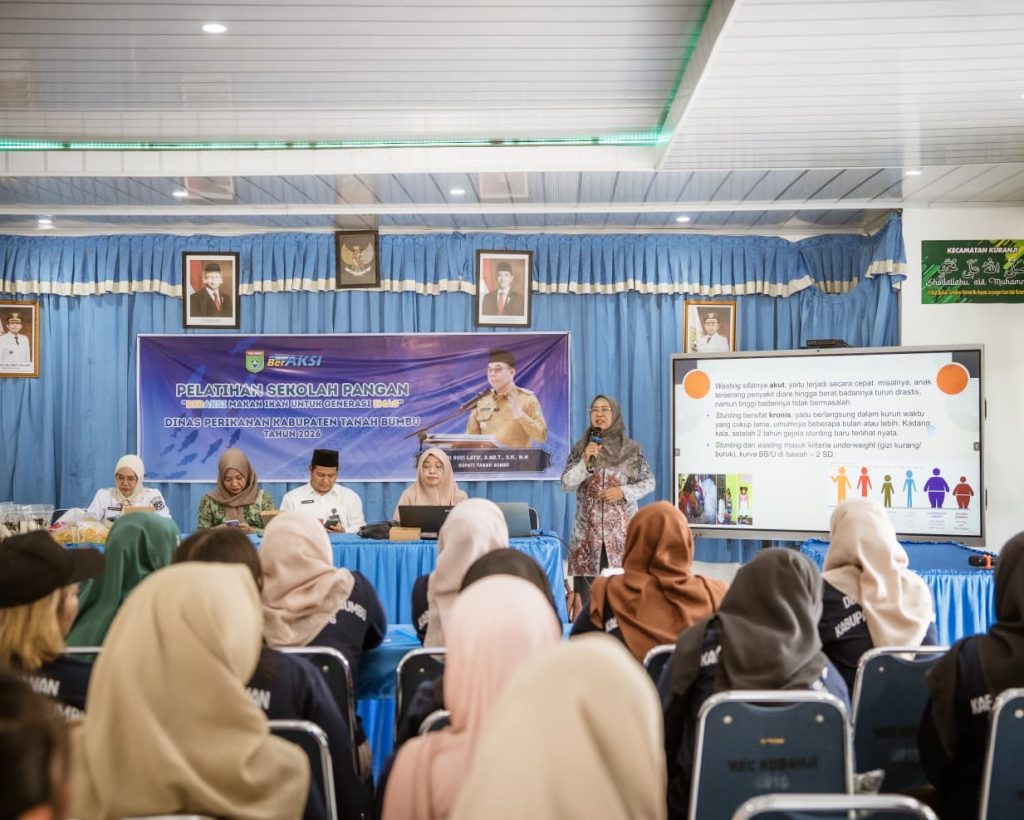 Bupati Andi Rudi Latif Dorong Sekolah Pangan, Perkuat Menu Ikan untuk Cegah Stunting